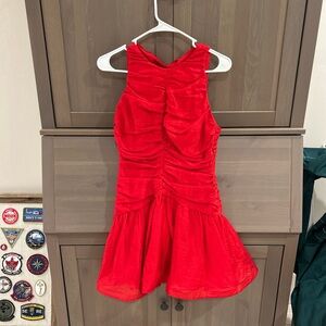 Elliatt Red Backless Dress